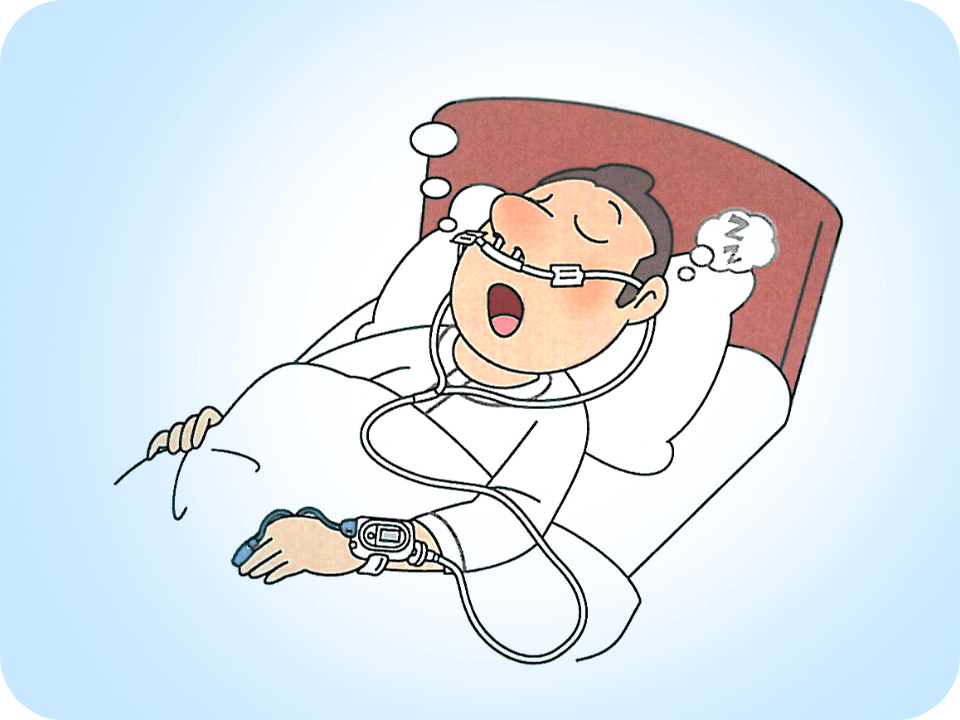 睡眠時無呼吸症候群の検査および治療機器